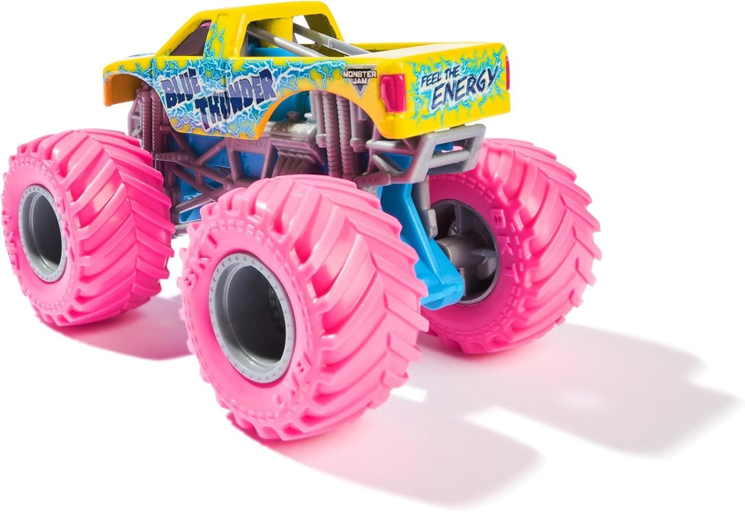 Монстр-трак Monster Jam Blue Thunder 1:64 6044941/20150169 - фото 3