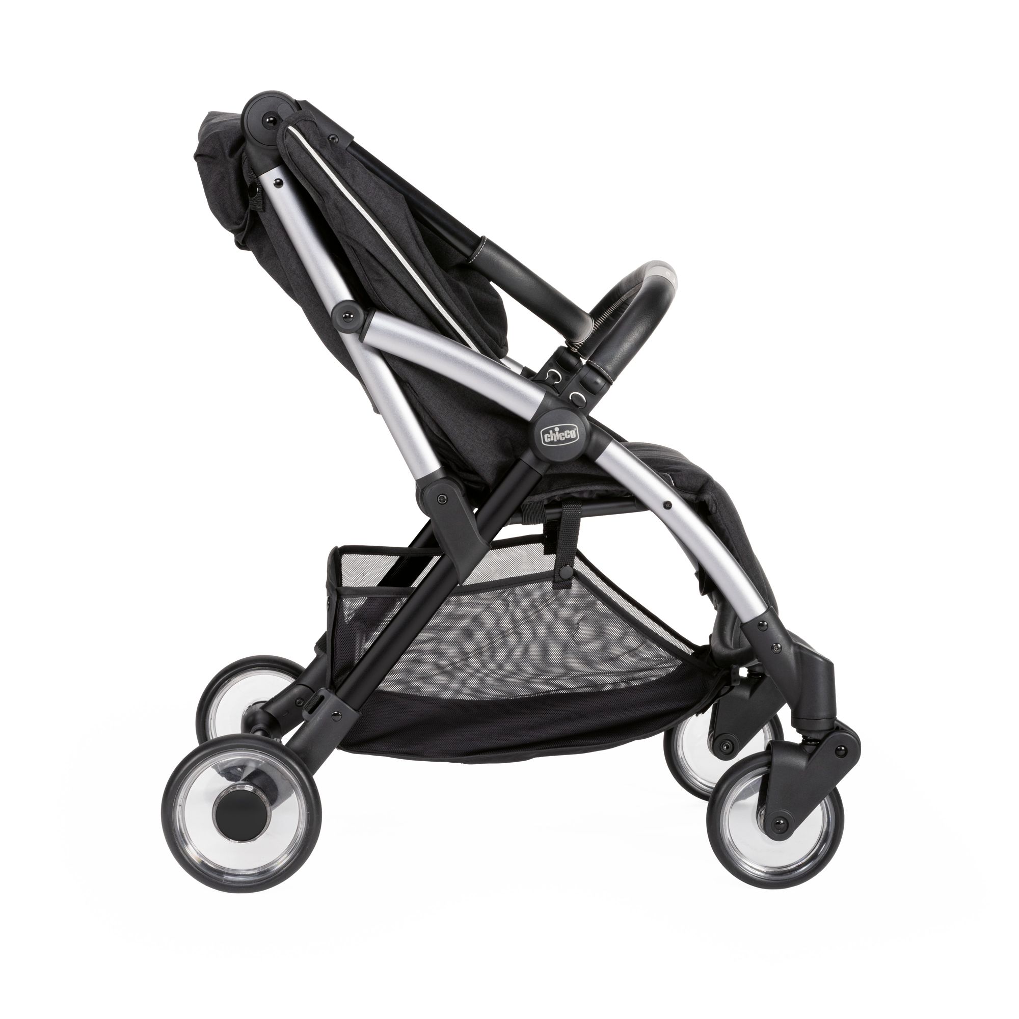 Коляска прогулочная Chicco черный - фото 4