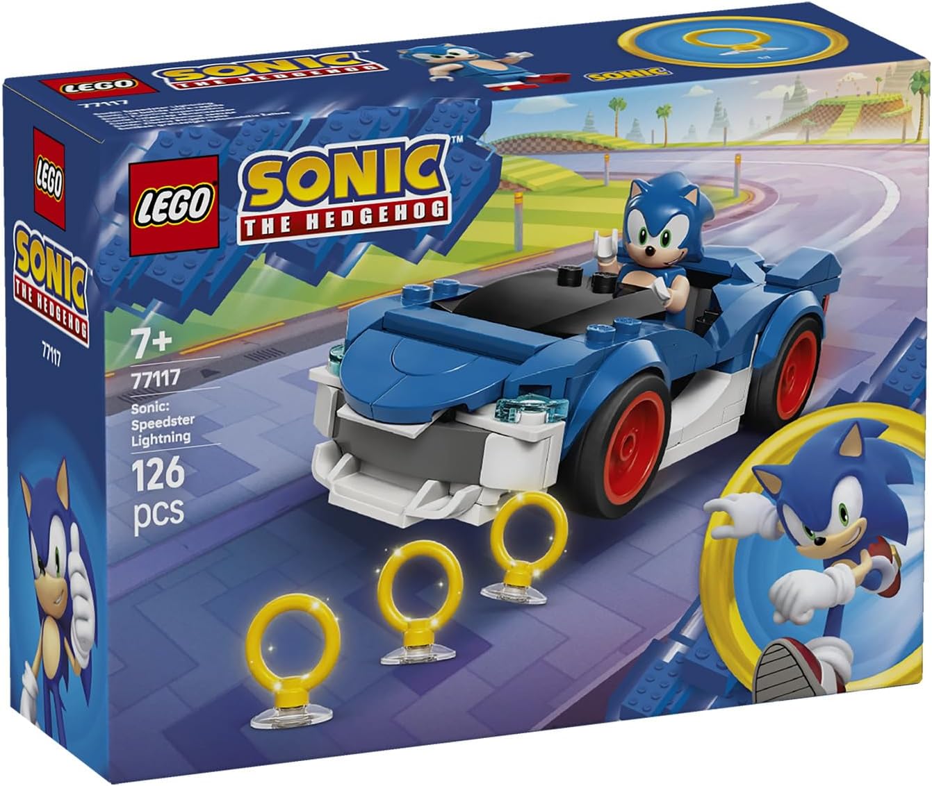 Конструктор LEGO Sonic the Hedgehog Скоростная звезда 126 дет. - фото 4