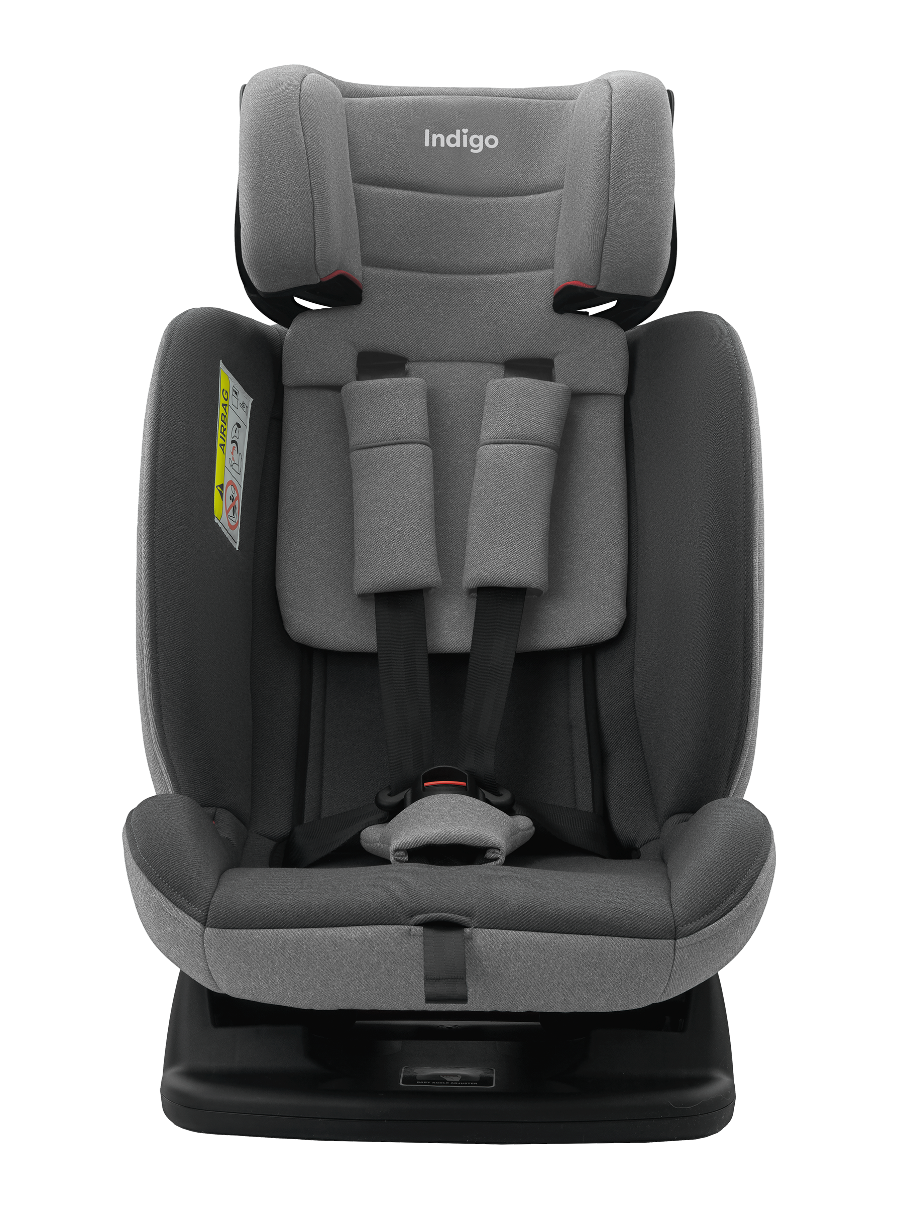 Автокресло Indigo Reflex светло-серый, серый 0+/1/2/3 (0-36 кг) - фото 19