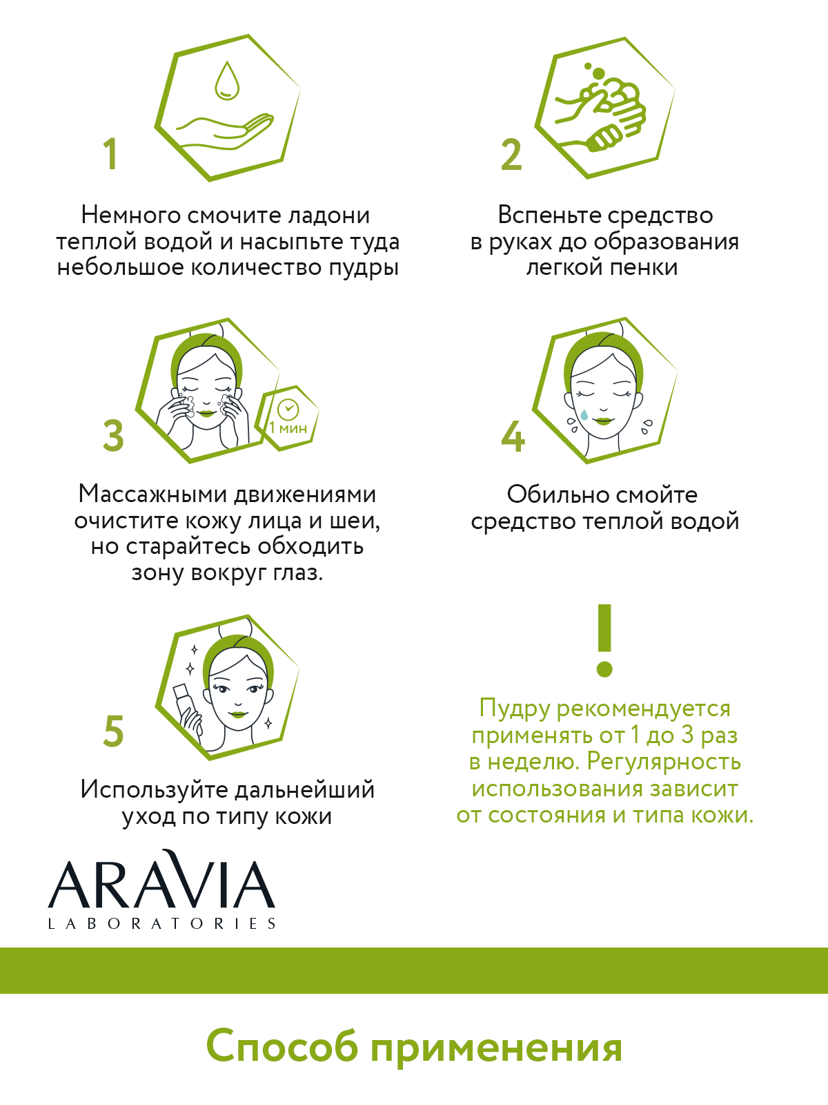 Пудра ARAVIA Laboratories Anti-Acne 150 мл - фото 7