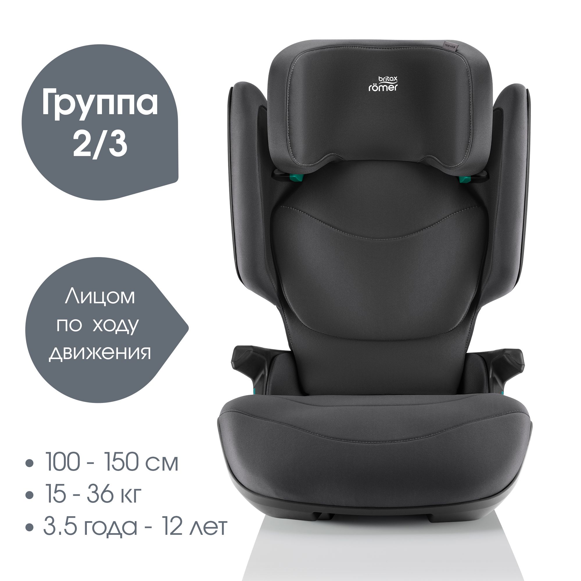 Автокресло Britax Roemer Kidfix PRO M 2/3 (15-36 кг) - фото 2