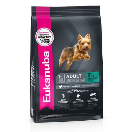 Корм Eukanuba Dog 500г для взрослых собак миниатюрных пород сухой