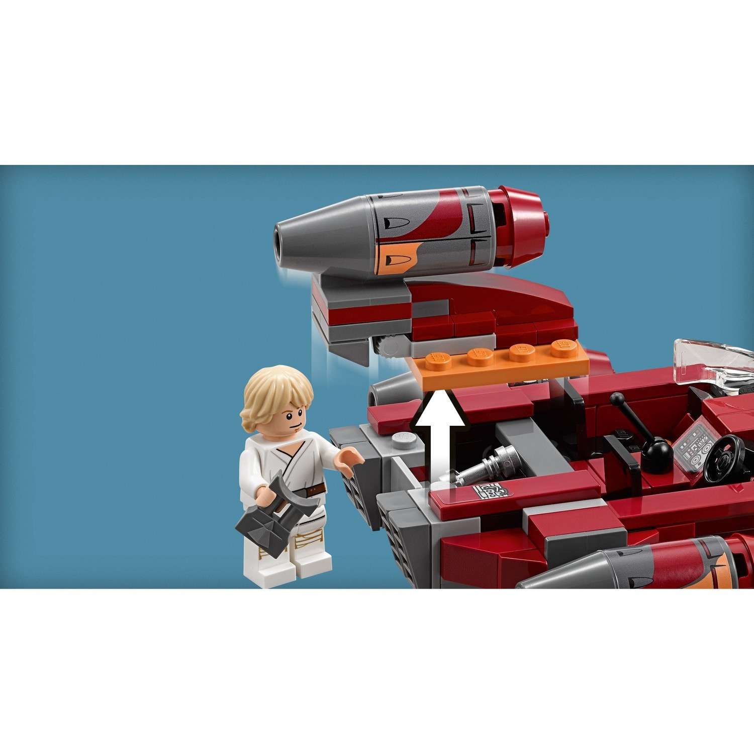 Конструктор LEGO Star Wars Спидер Люка блочный - фото 6