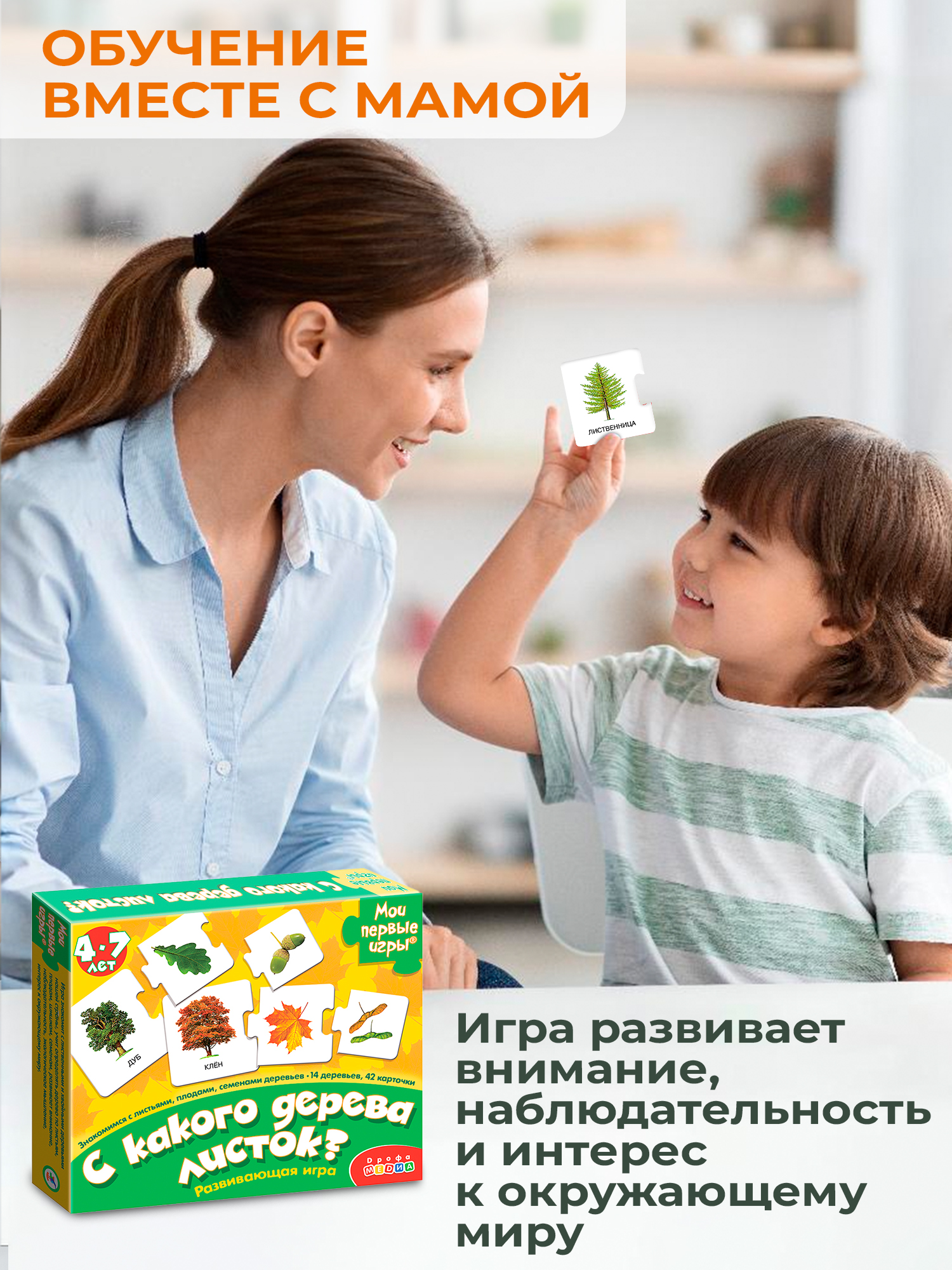 Развивающая игра Дрофа-Медиа С какого дерева листок 2896 - фото 5