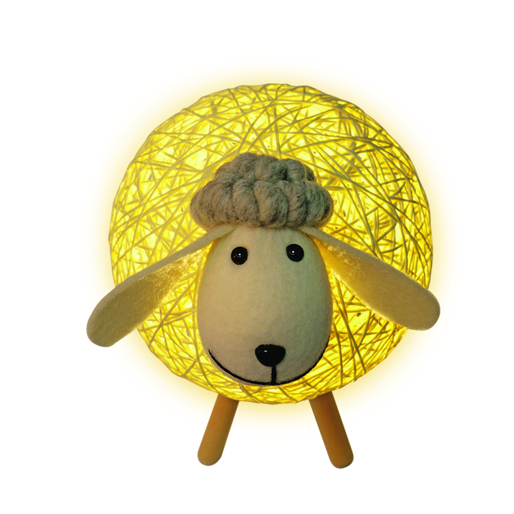Светильник-ночник Jazzway декоративный Овечка Пышечка JS3-LAMB-USB - фото 7