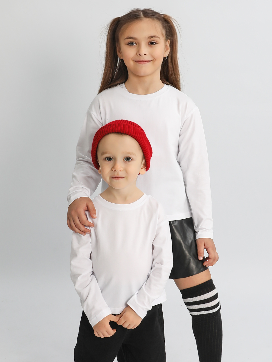 Лонгслив Соль и Перец SP0438KFбелый - фото 9