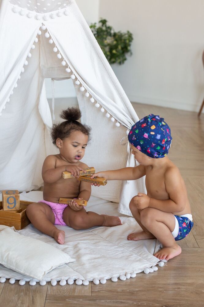 Шапочка для плавания Мамин Я Монстрики размер 3-6 лет - фото 6