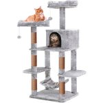 Игровой комплекс для кошек дом Pet БМФ Серый
