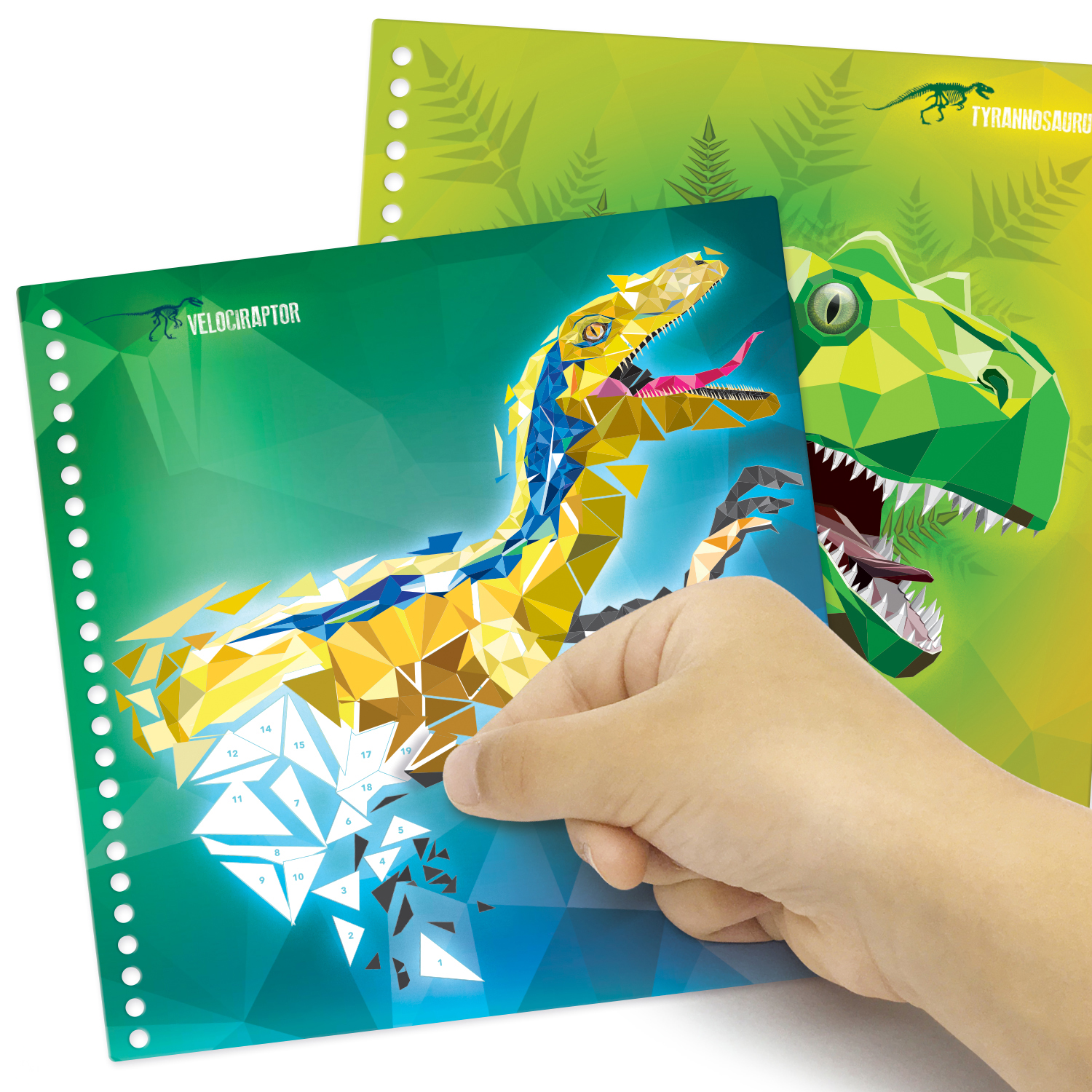 Набор для творчества DinosArt аппликация - фото 5