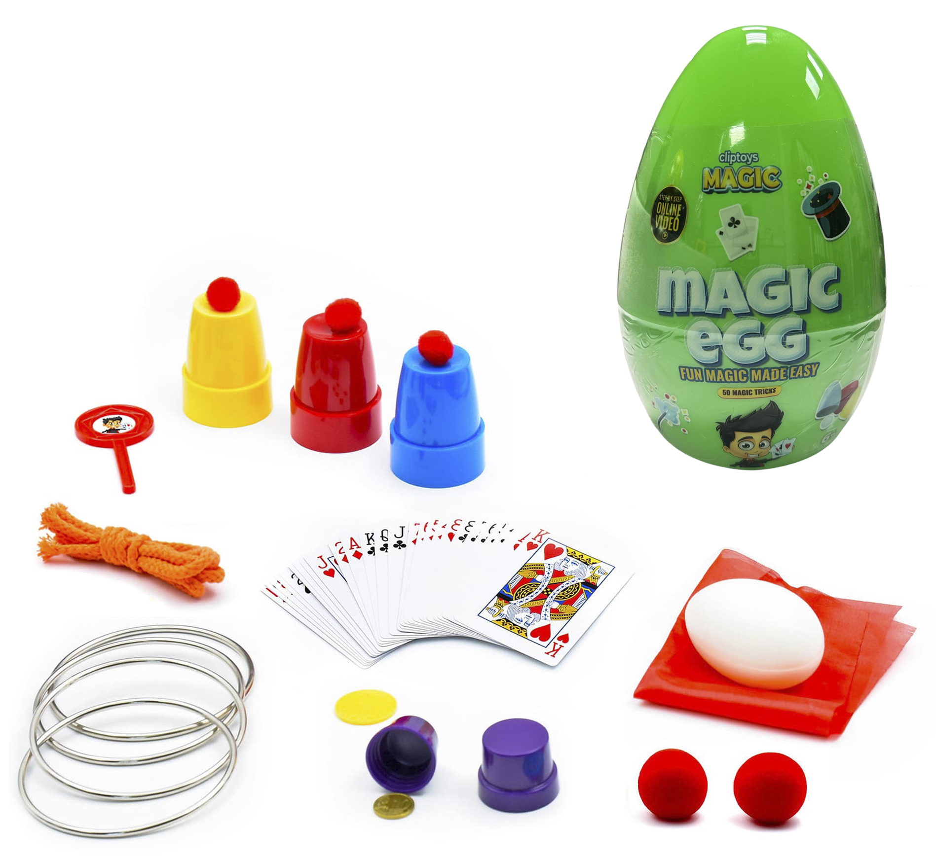 Фокусы Cliptoys Magic Волшебное яйцо в ассортименте - фото 1