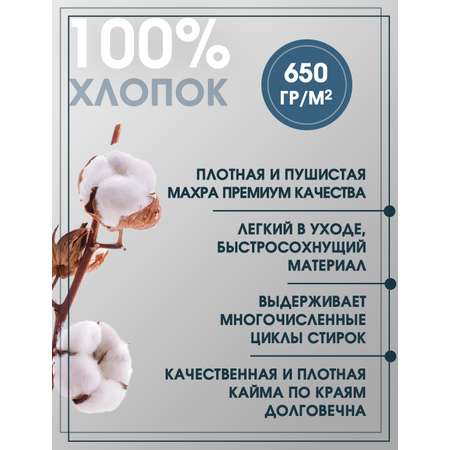 Полотенце для ног Frutto Rosso коврик для ног 50*70