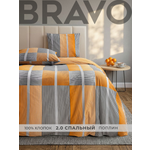 Комплект постельного белья BRAVO Оранс двуспальный 4 предм.