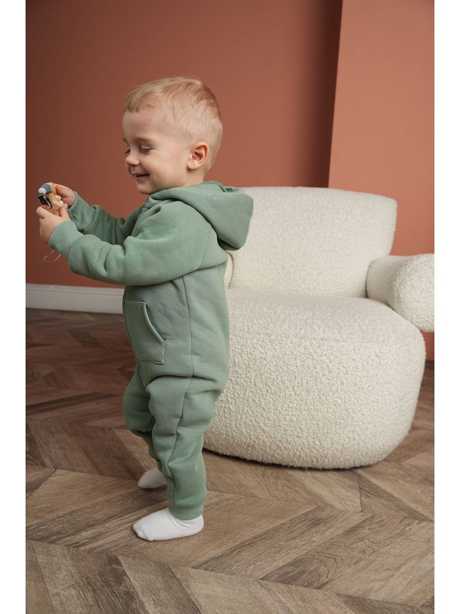 Комбинезон Trendyco kids ТК615/зеленый-гранит - фото 8