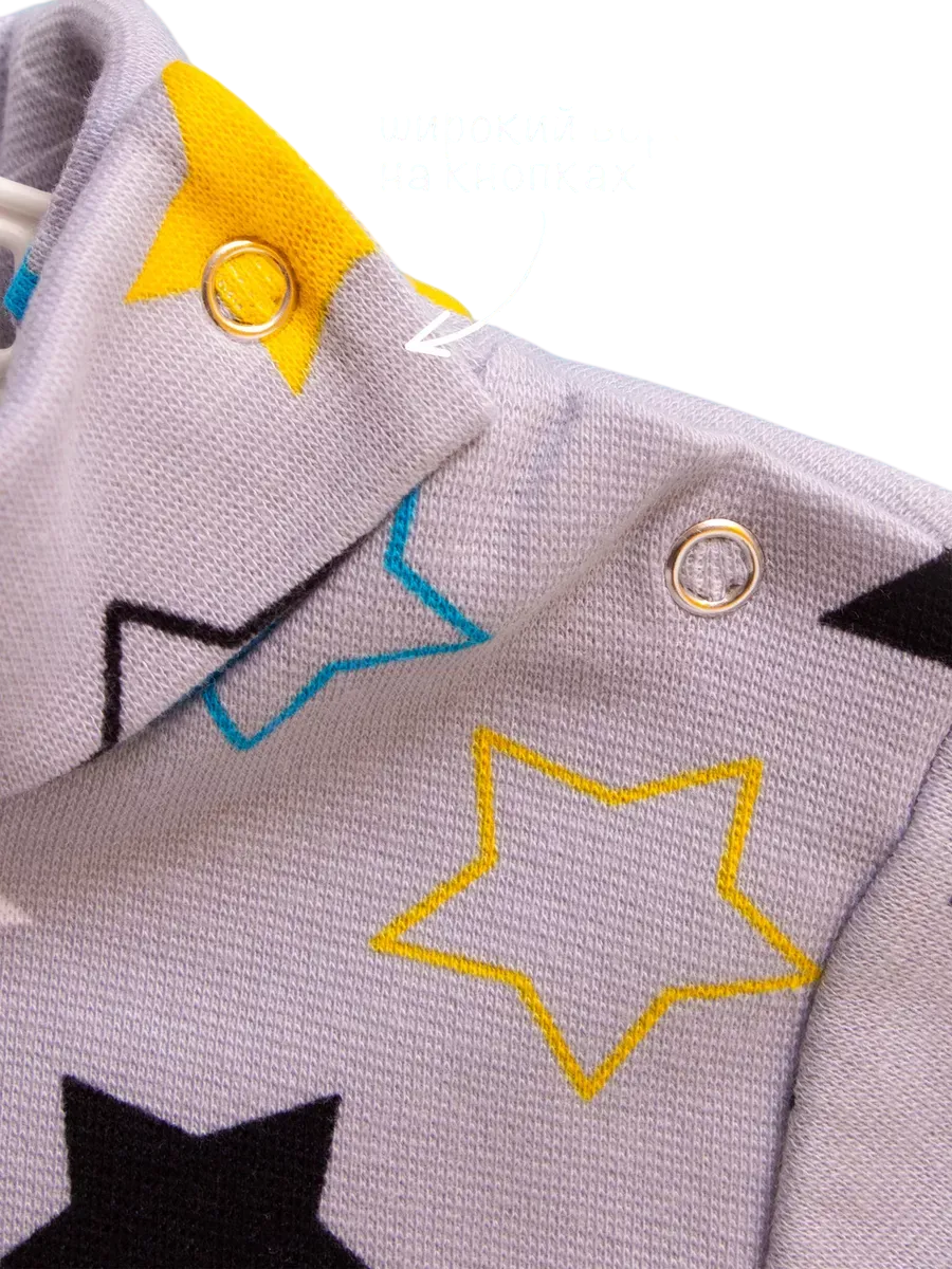 Водолазка TOTEMFOX 231РНАБ2(1)F/желтые звезды - фото 5