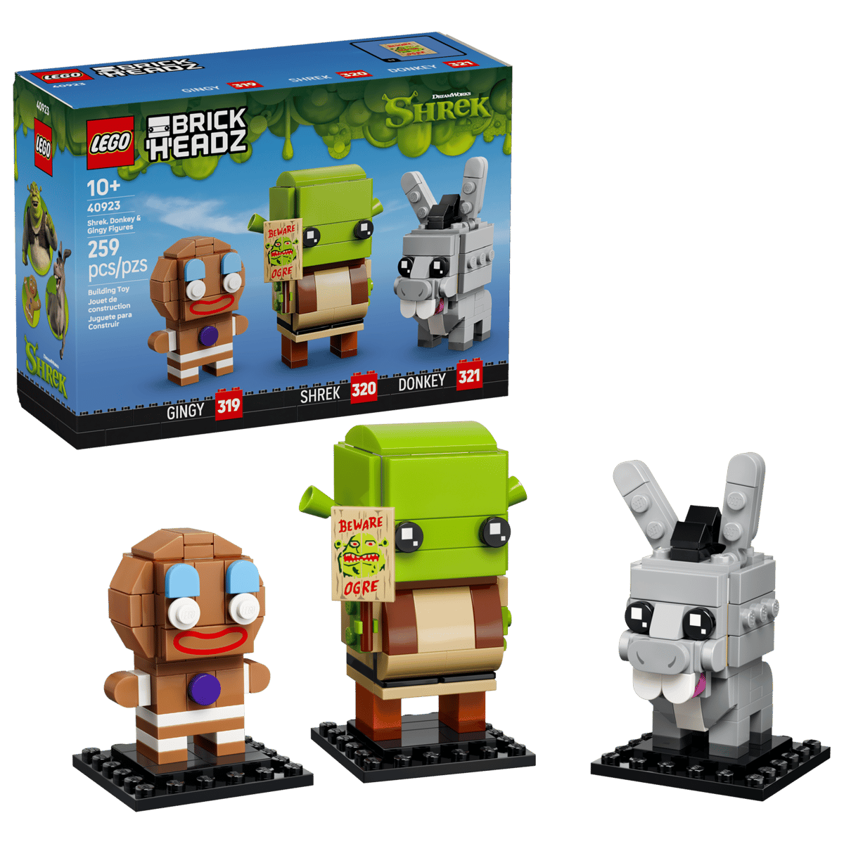 Конструктор LEGO BrickHeadz 259 дет. - фото 1