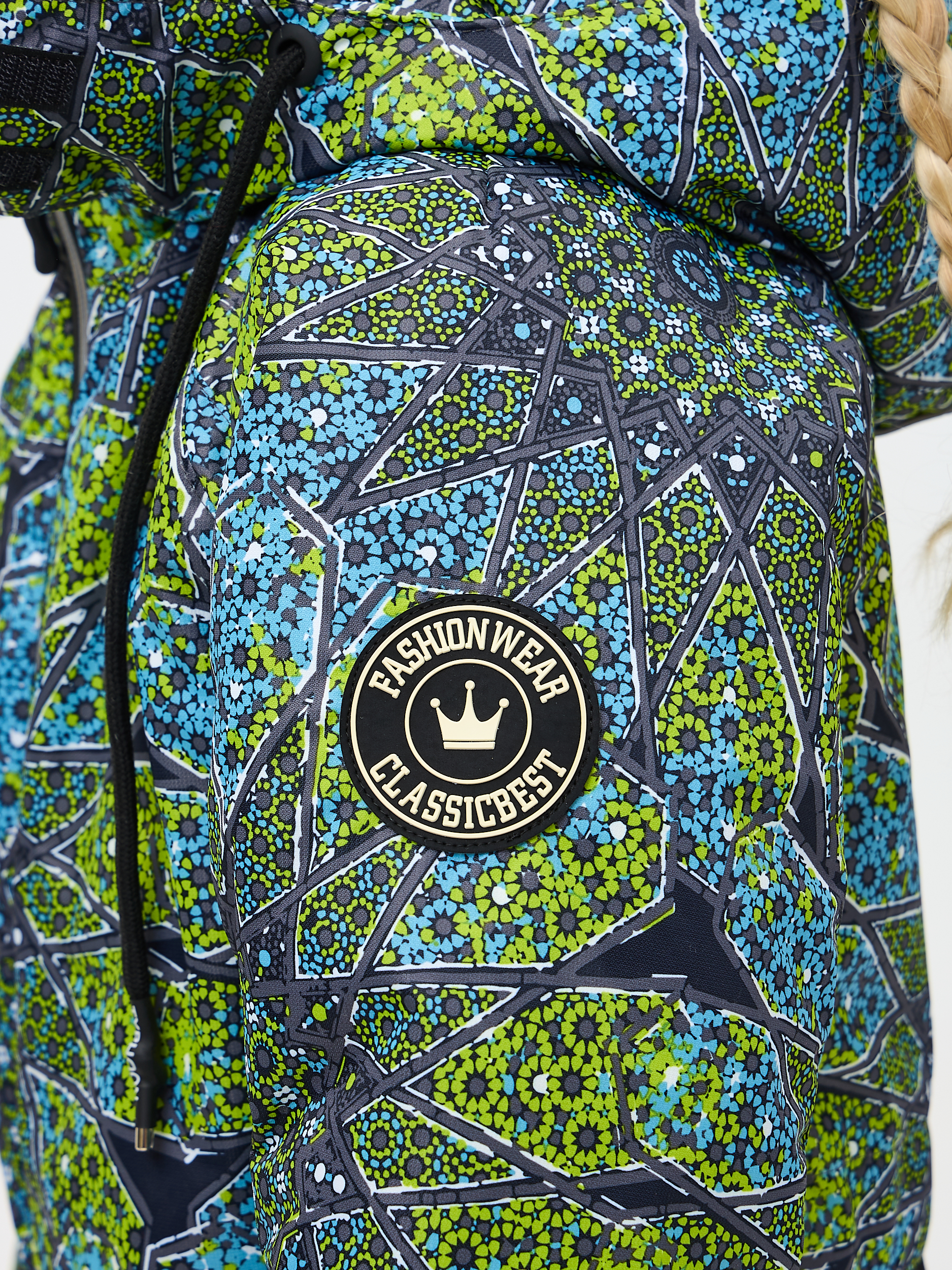 Комбинезон Kvartet 854 т.серый- салат - фото 13