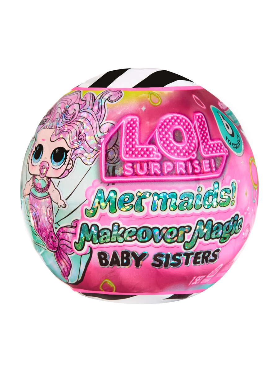 Кукла мини L.O.L. Surprise! Mermaids Makeover Magic 598787 00-00019815 - фото 1