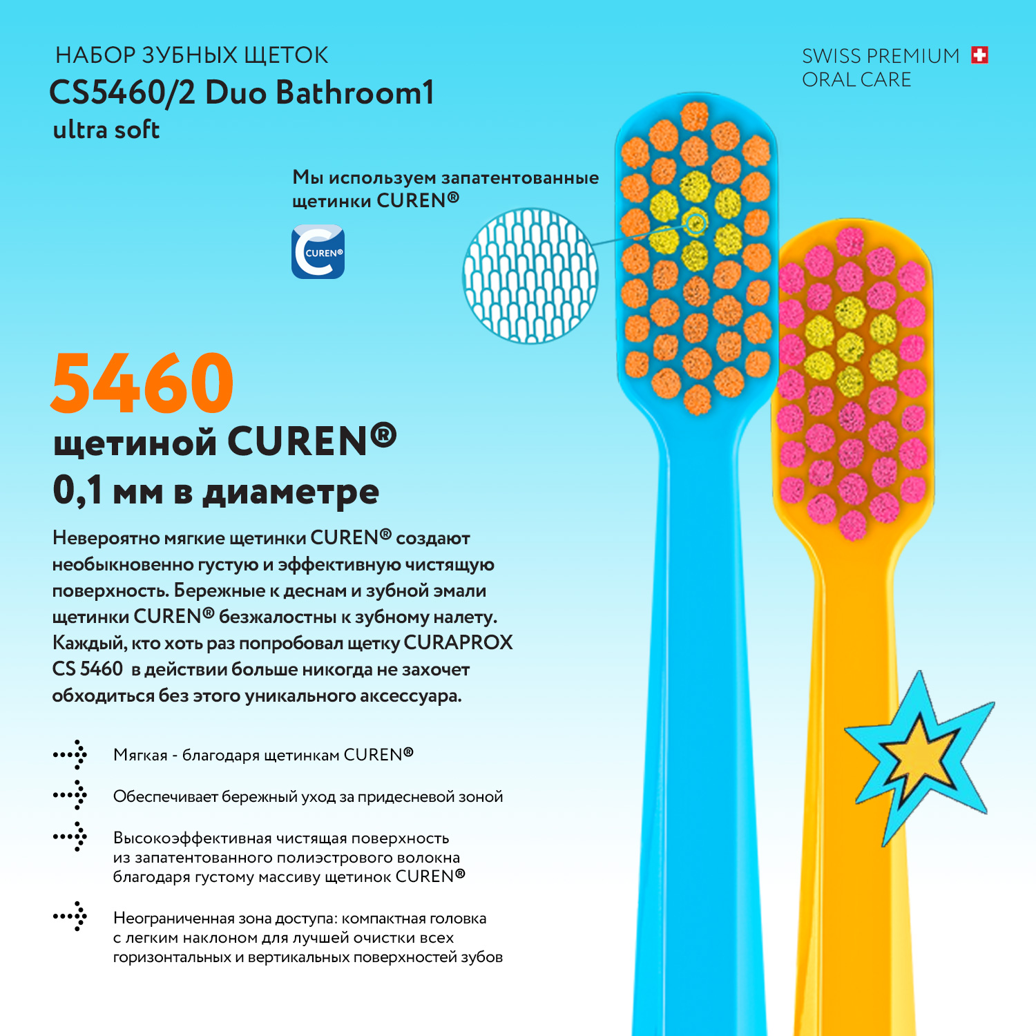 Зубная щетка классическая Curaprox - фото 7