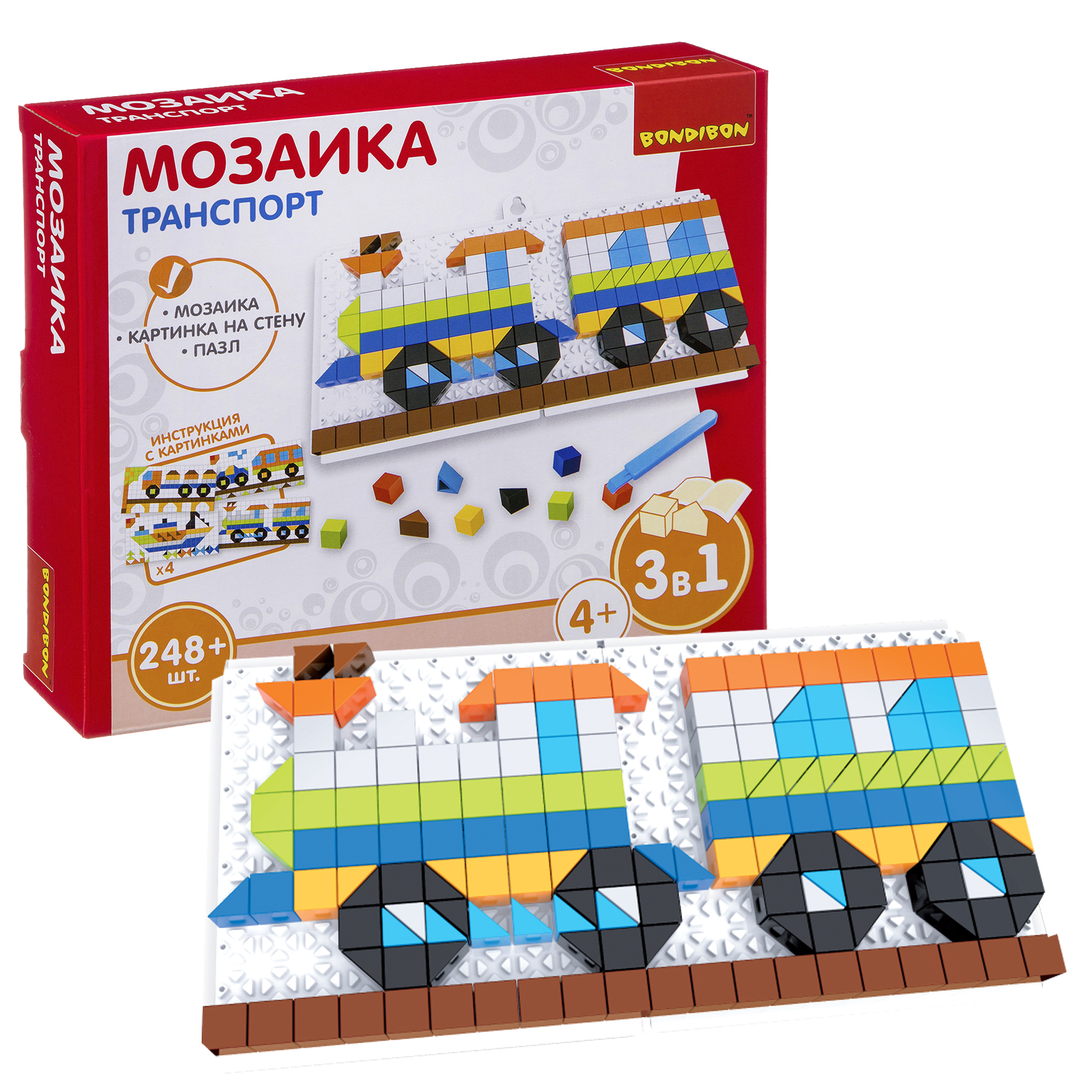 Мозаика Bondibon Транспорт - фото 1