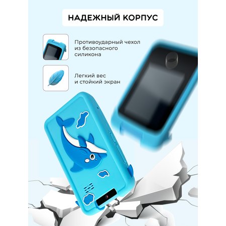 Детский развивающий телефон Хевель с камерой