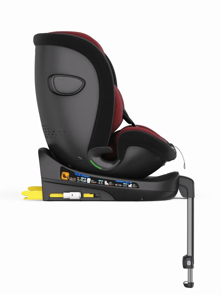 Автокресло KLEE Mark SL Isofix 0+/1/2/3 (0-36 кг) красный - фото 5