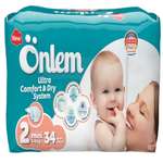 Подгузники Onlem Ultra Comfort S 34 шт.