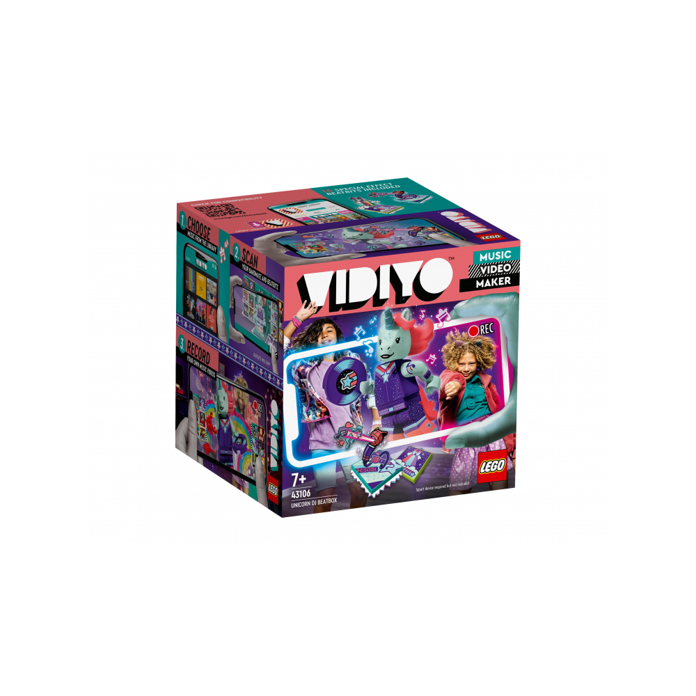 Конструктор LEGO VIDIYO Битбокс Диджея Единорога 43106 133 дет. - фото 1