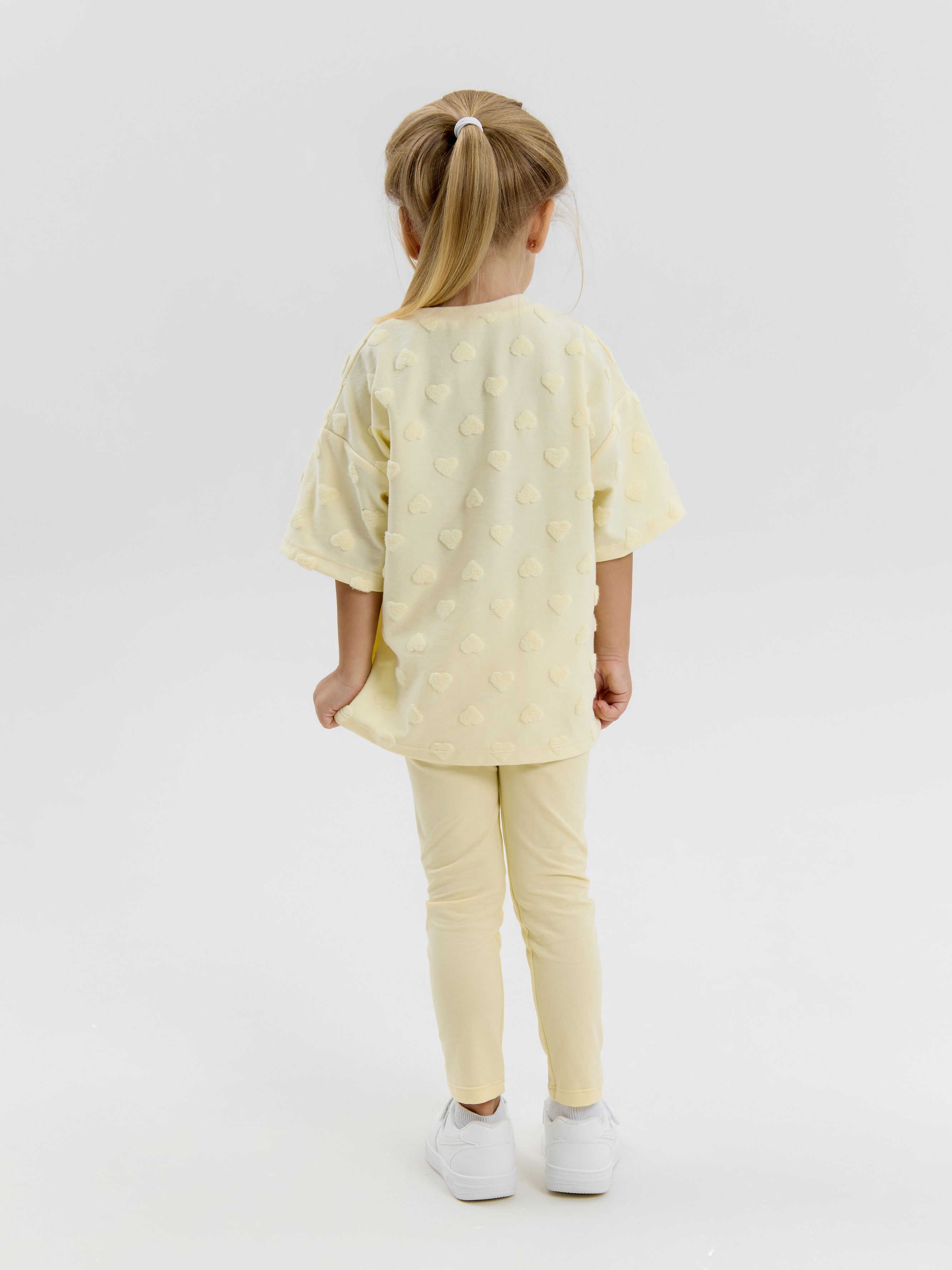 Футболка и леггинсы LEVA костюм_Томми_желтый - фото 6