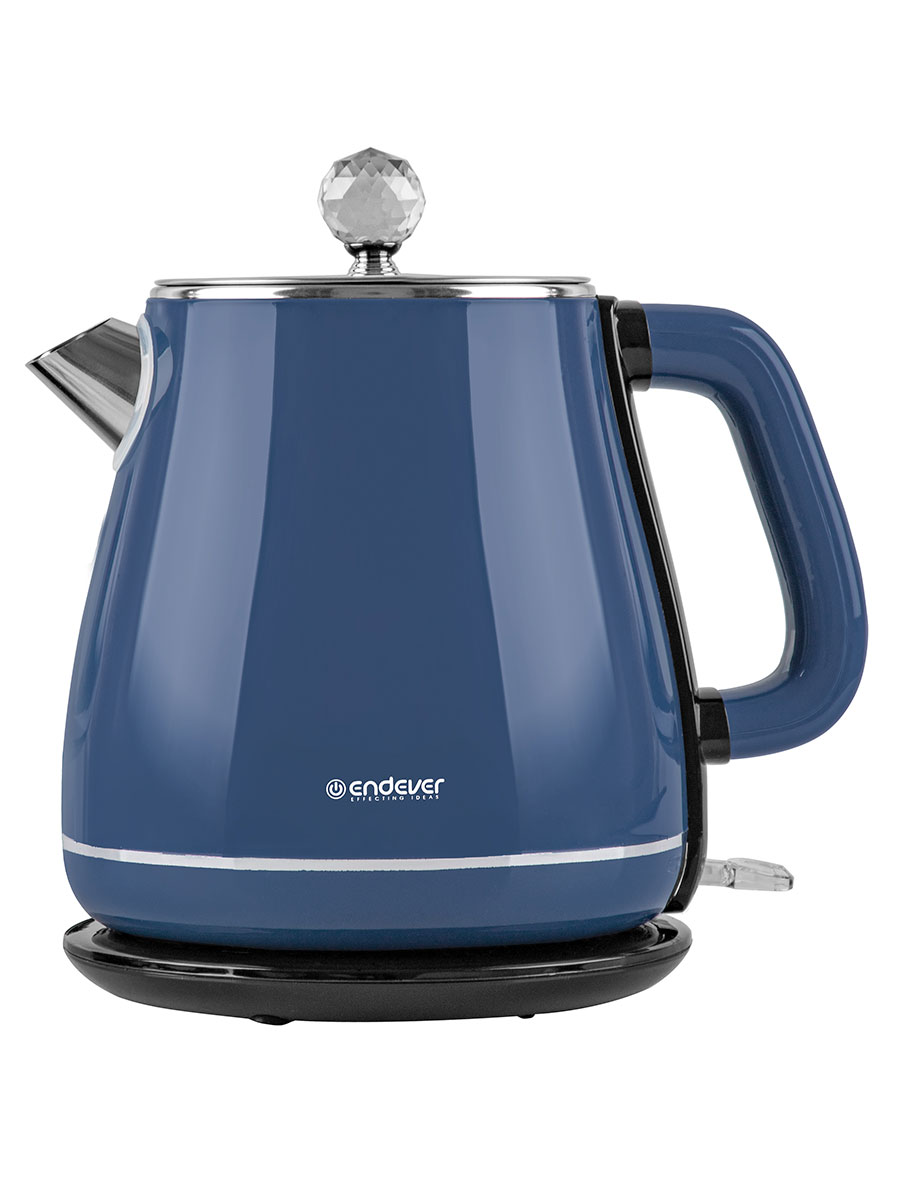 Электрический чайник ENDEVER KR-260S 2200 Вт 1.8 л двойные стенки синий - фото 10