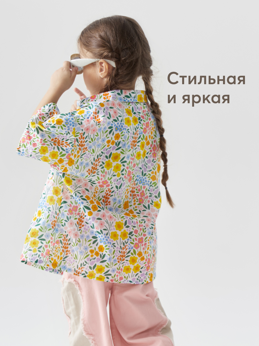 Рубашка Happy Baby 88116_mille-fleurs - фото 6