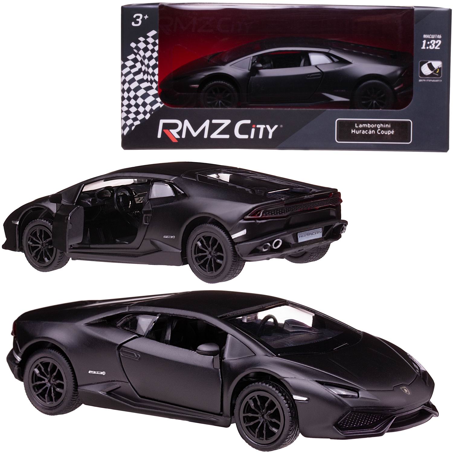 Автомобиль Uni-Fortune Lamborghini 1:32 554996M - фото 3
