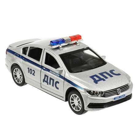 Полицейская машина Технопарк Volkswagen Passat Полиция серебряный
