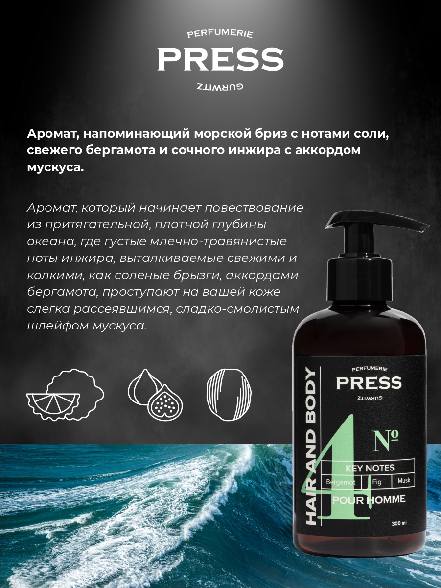 Шампунь Press Gurwitz Perfumerie - фото 4