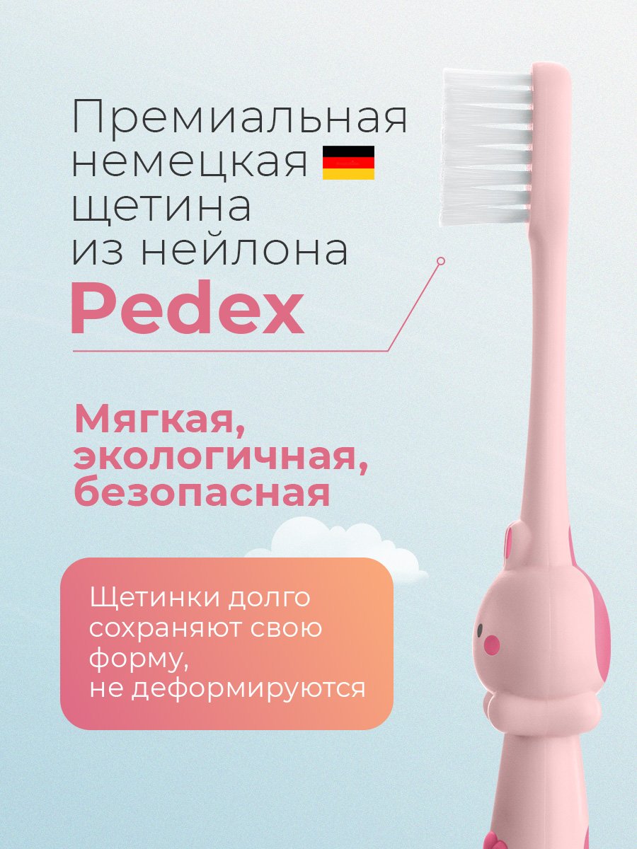 Зубная щетка классическая Revyline от 3 лет 2 шт. - фото 6