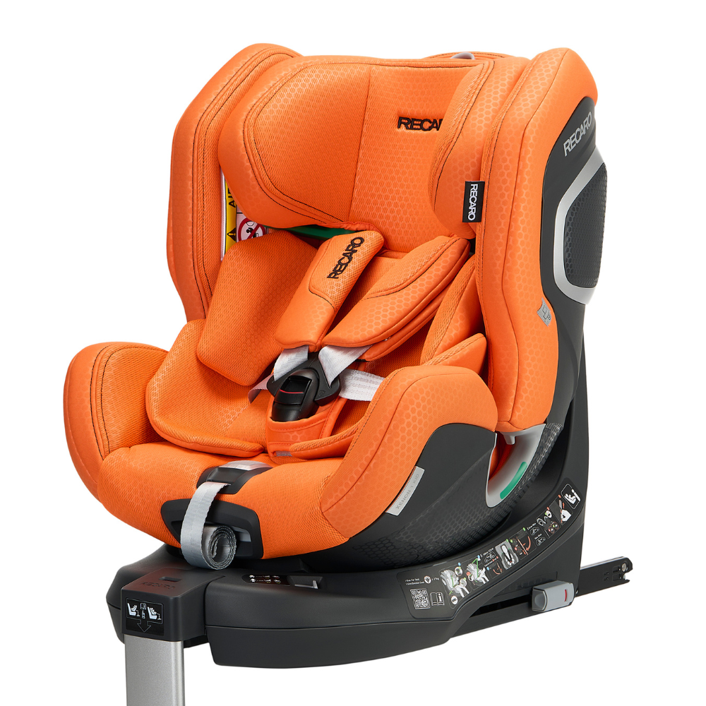 Автокресло Recaro Xenon 1 KID Isofix 0+/1/2 (0-25 кг) оранжевый - фото 12