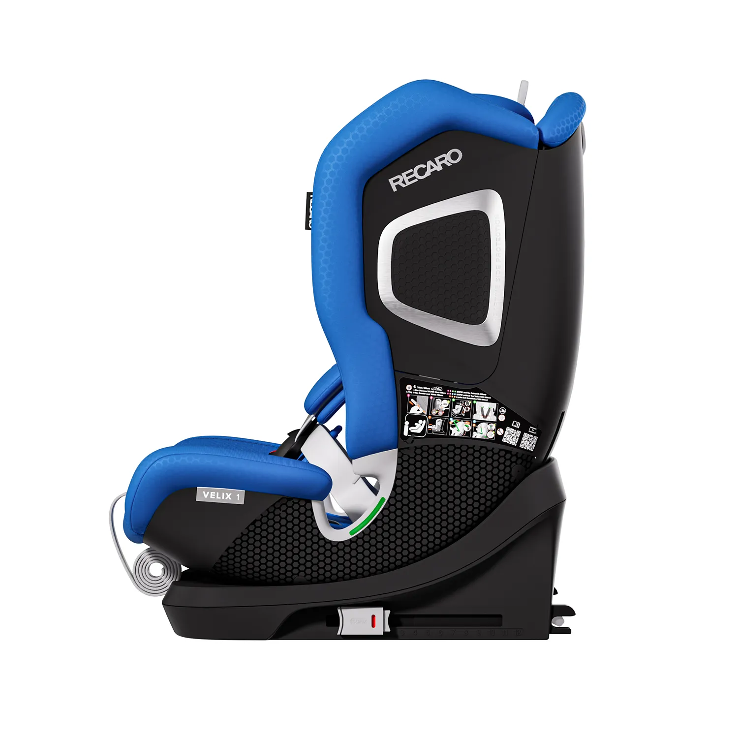 Автокресло Recaro Velix 1 Isofix 1/2/3 (9-36 кг) синий - фото 10