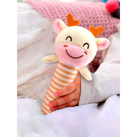 Игрушка SHARKTOYS погремушка Жирафик