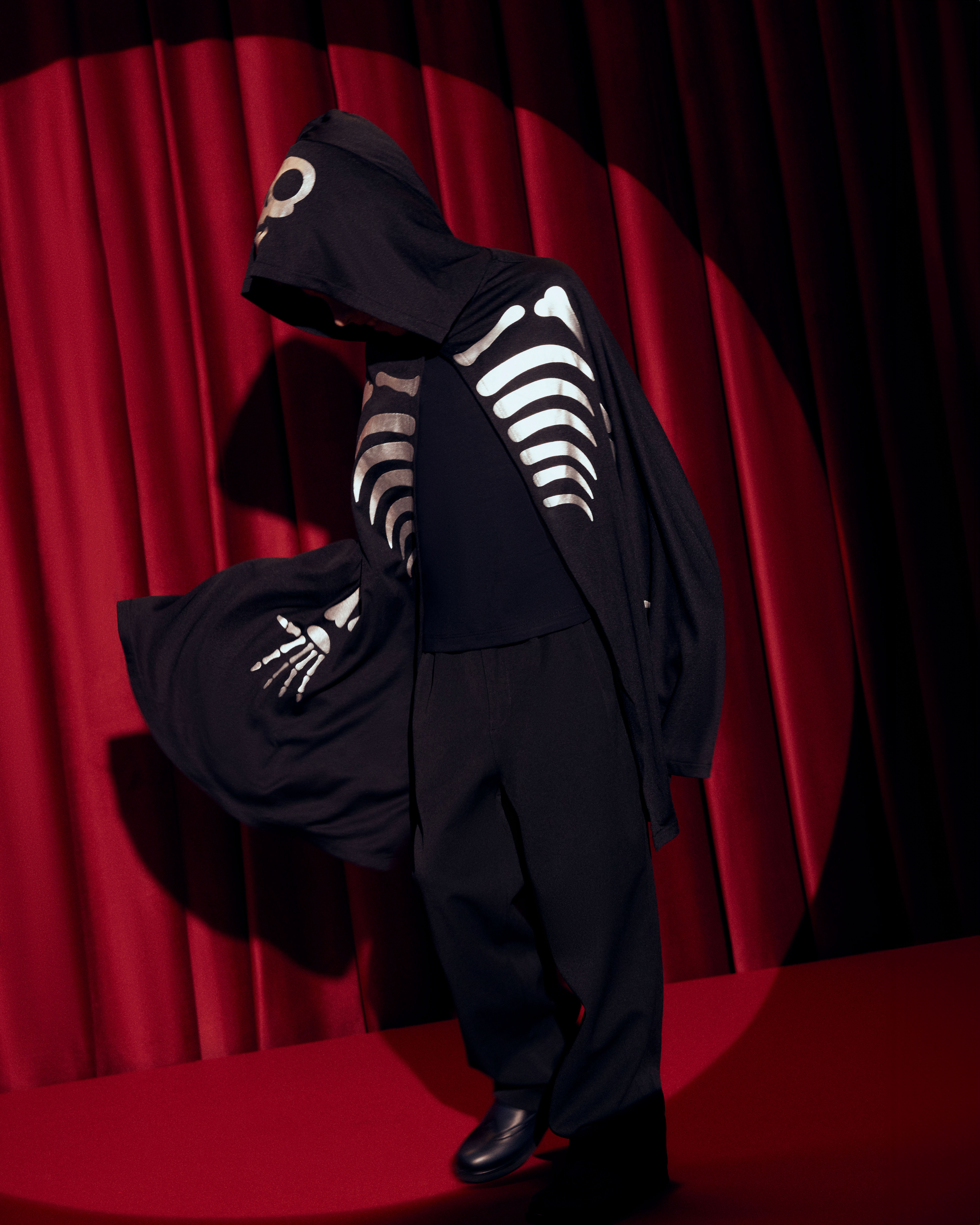 Костюм карнавальный Grimmo Скелет W24-CS10GRkb-99 - фото 9