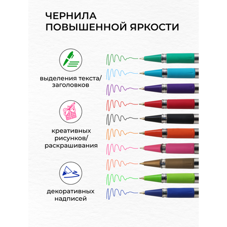 Ручка гелевая LINC 10 шт.