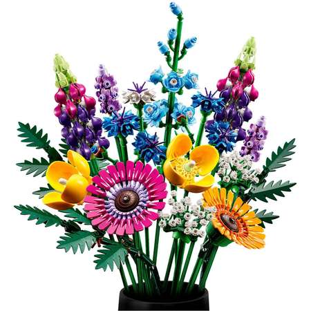 Конструктор LEGO Icons Wildflower Bouquet блочный