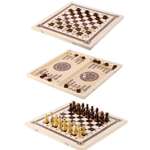 Настольная игра Орловский шахматный завод Шашки Шахматы
