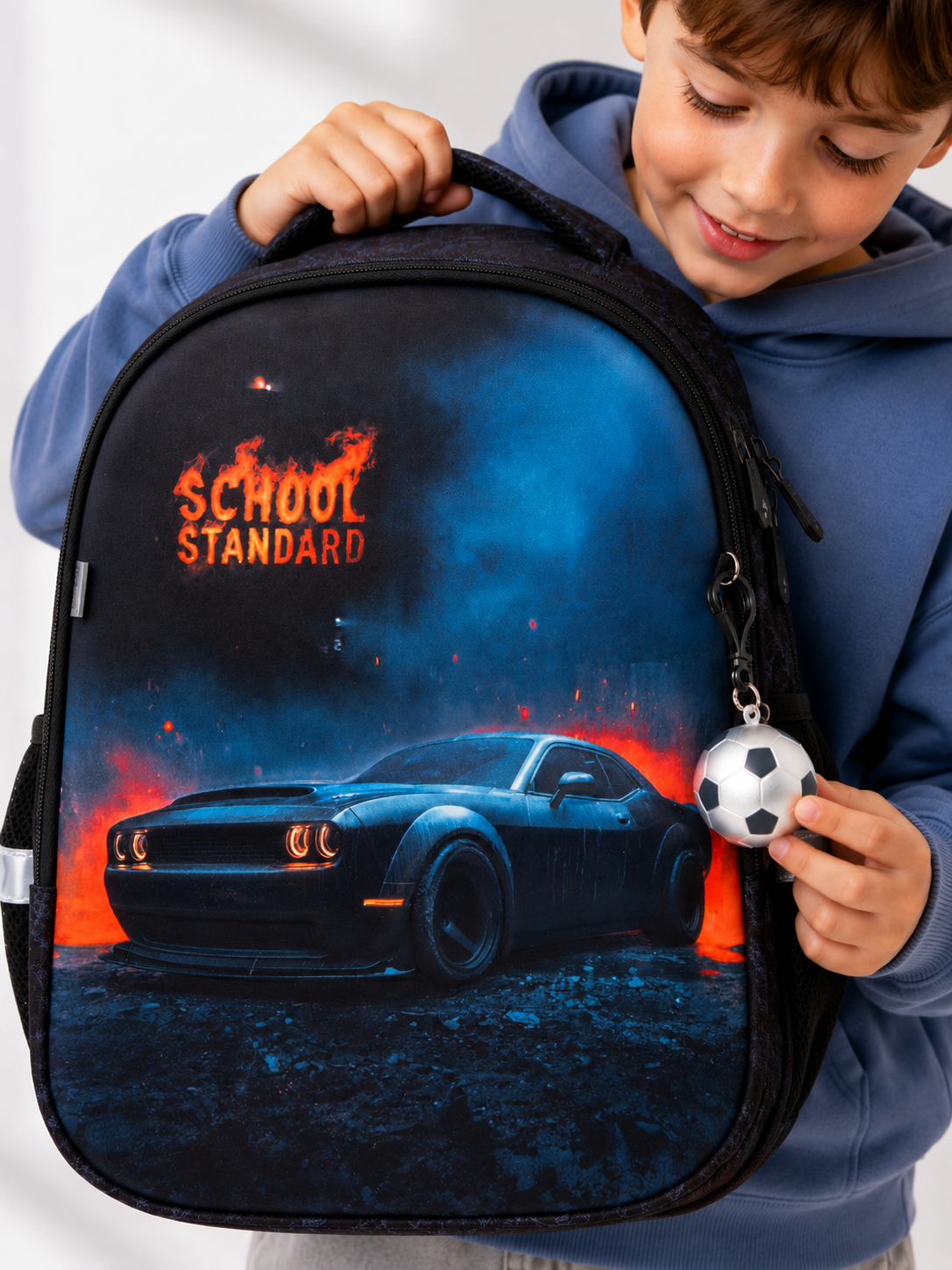 Рюкзак School Standard школьный для мальчика 8в1 - фото 2