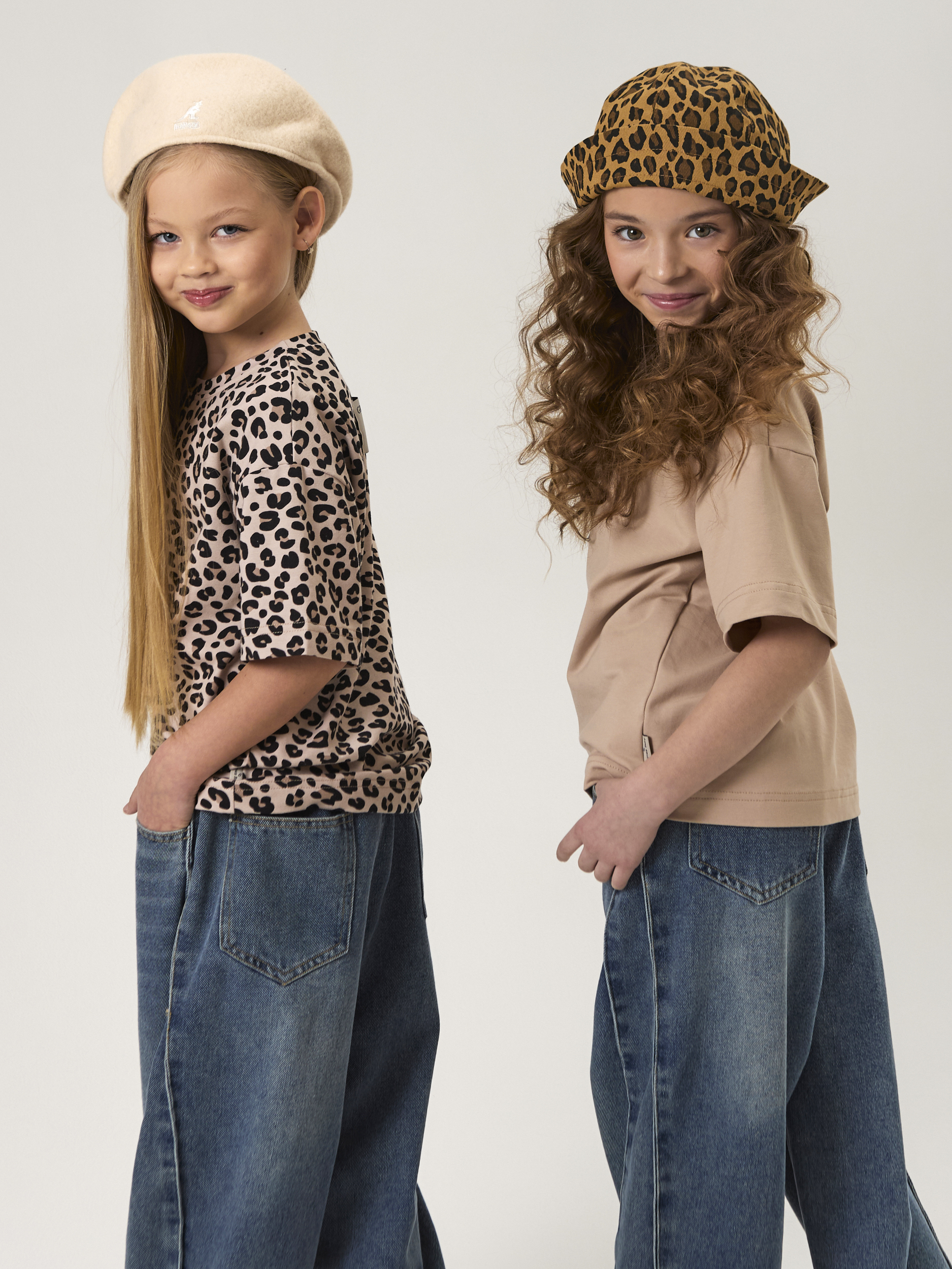 Футболка 2 шт Crimea Baby SET/ leo_beige - фото 3