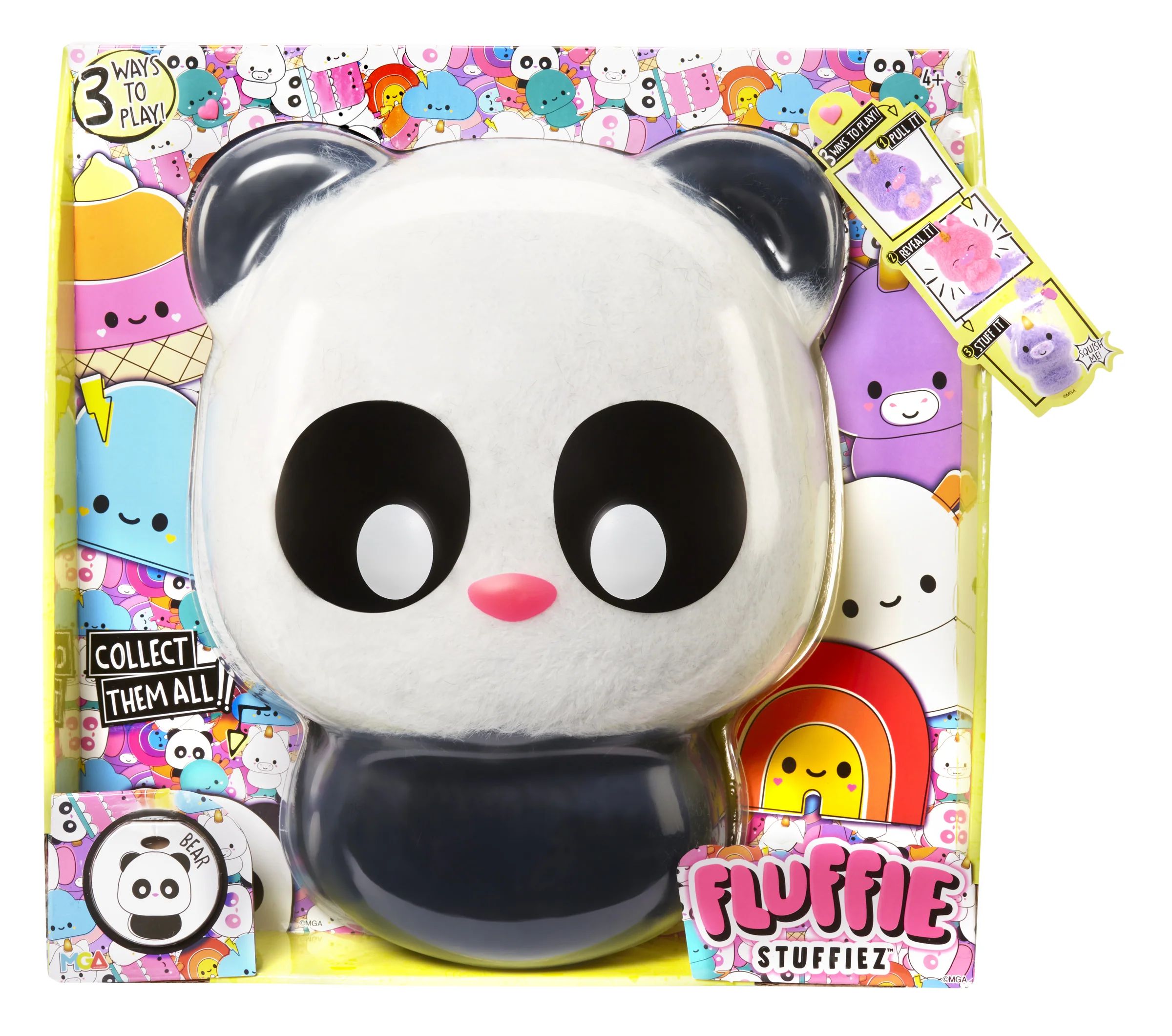 Игрушка мягкая FLUFFIE STUFFIEZ панда Панда 31 см - фото 1