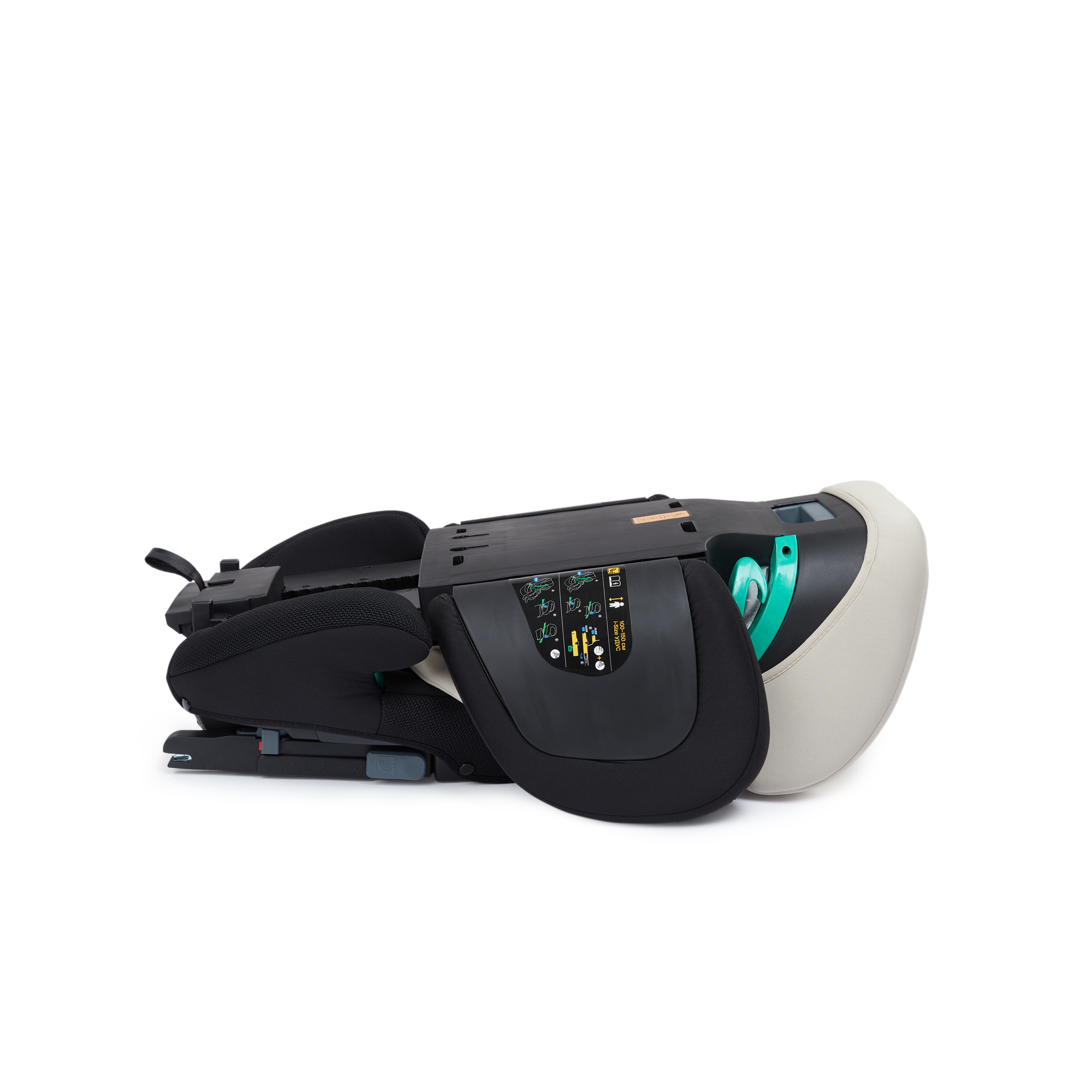 Автокресло Happy Baby Isofix 2/3 (15-36 кг) бежевый - фото 13