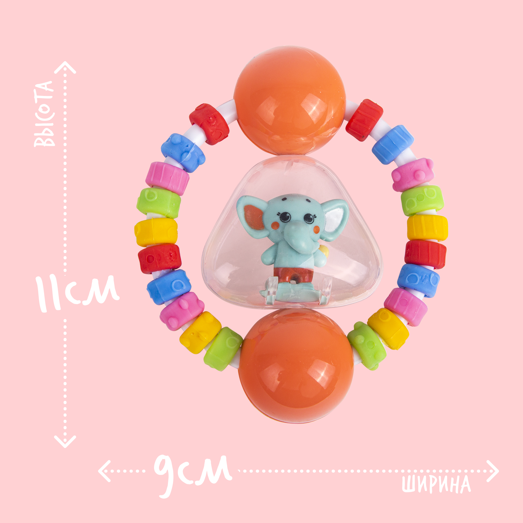 Игрушка Happy Snail погремушка - фото 6