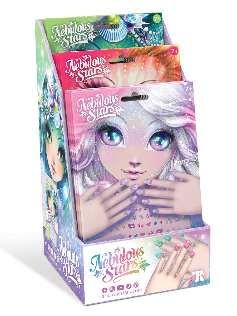 Набор наклеек для ногтей Nebulous Stars Петулия 300 шт 11459-2_NSDA - фото 7