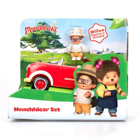 Автомобиль Silverlit Monchhichi Кабриолет красный