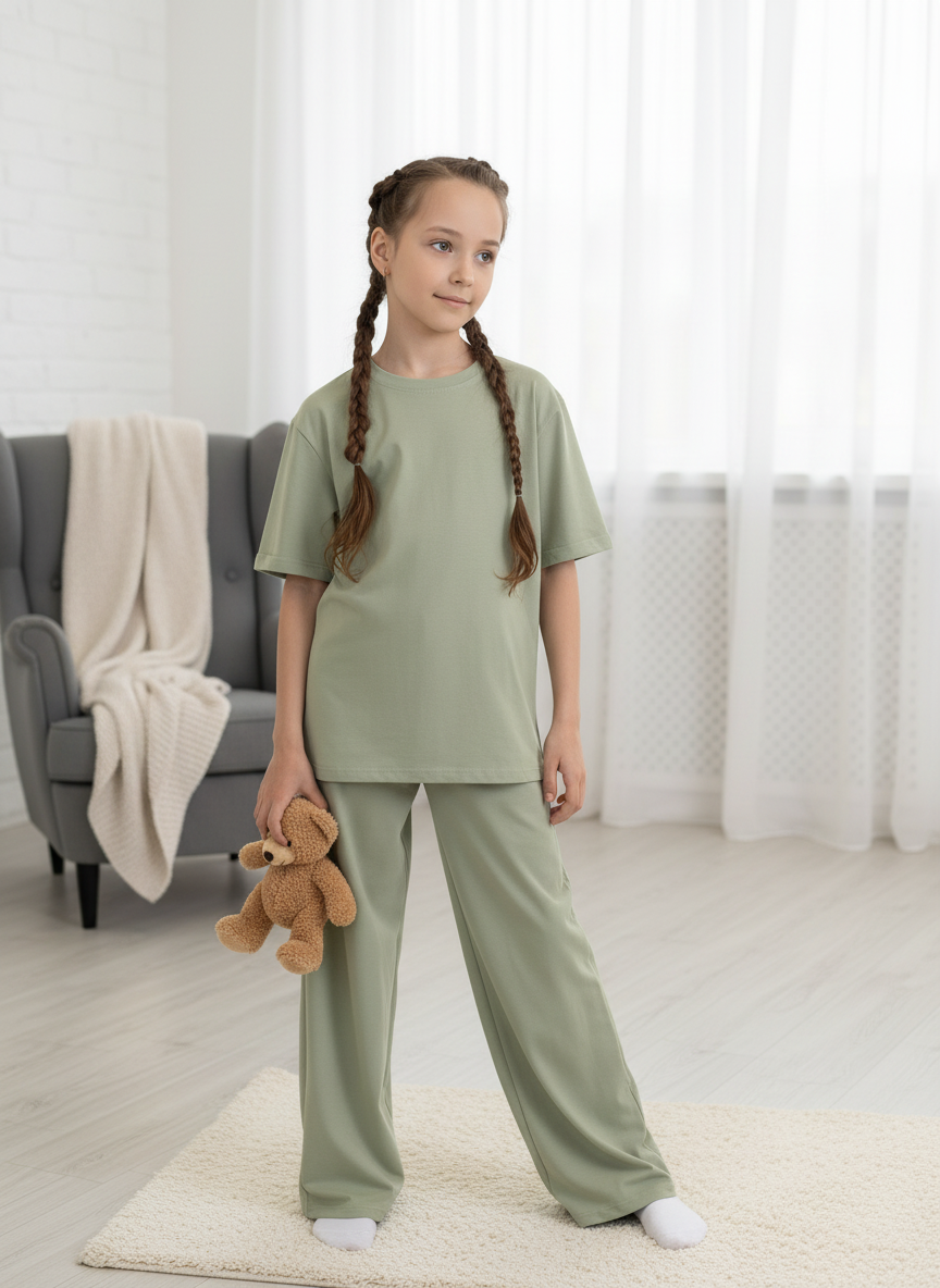 Футболка и брюки ULTRA 7060-Ул полынь - фото 1